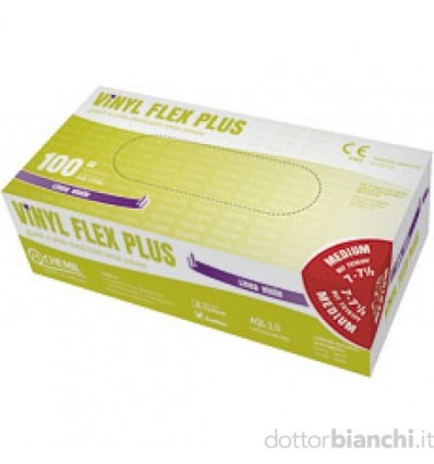 Guanti vinyl flex plus