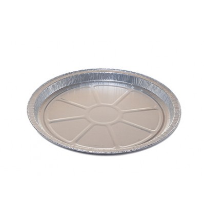 VASCHETTA ALLUMINIO TONDA D. 250 H 15 PZ 100